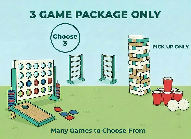 3 Game - Lawn Games Package
