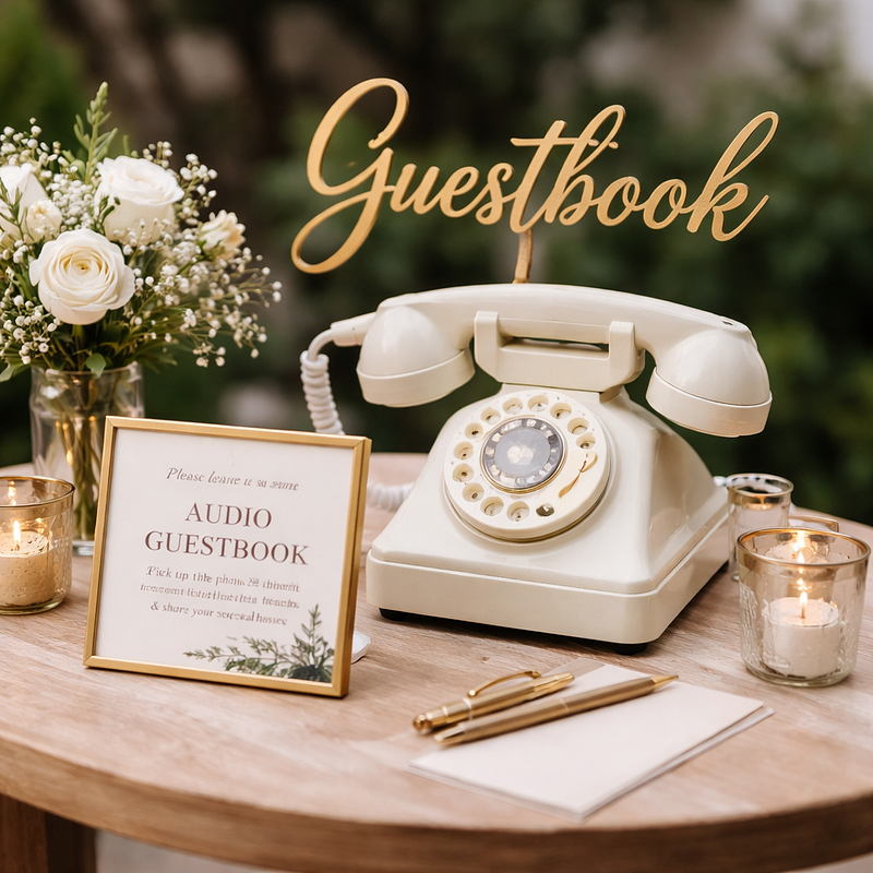 Audio Guestbook Rental