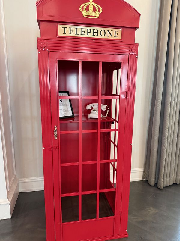 Phone Booth with Audio Guest Book