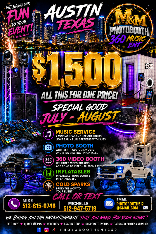 Special Good July-August 2026 $1,500