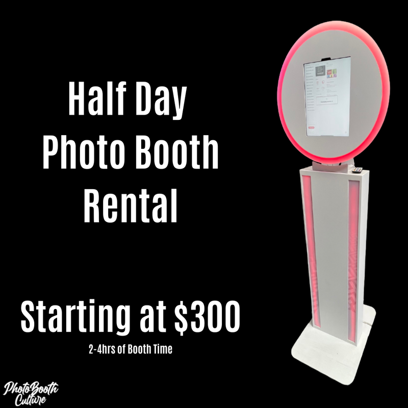 Half Day iPad Booth Rental