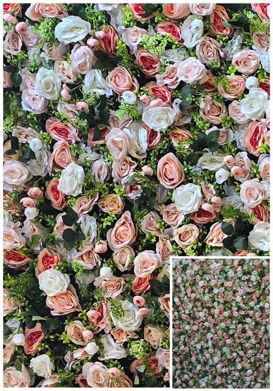 Flower Wall - Blush Pink