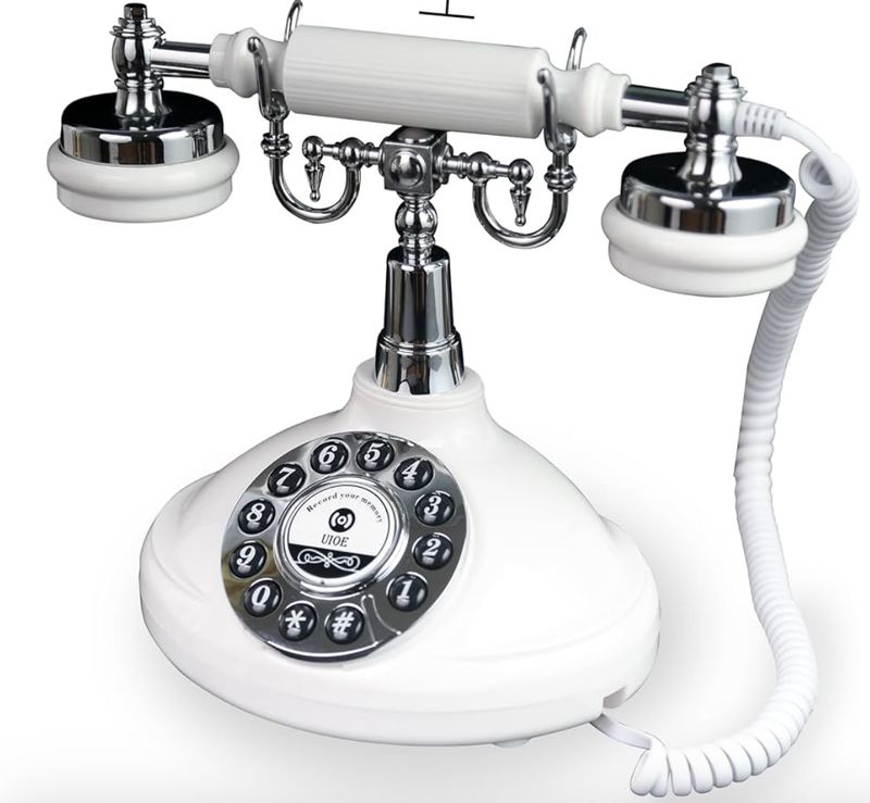 White & Silver Phone