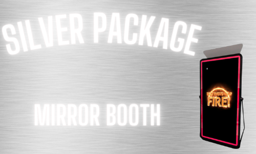 Silver Package - Open Air Mirror Booth 