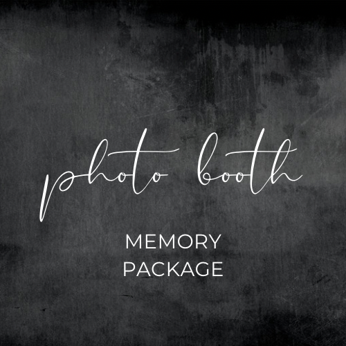 DSLR Booth Memory Package - 3hrs