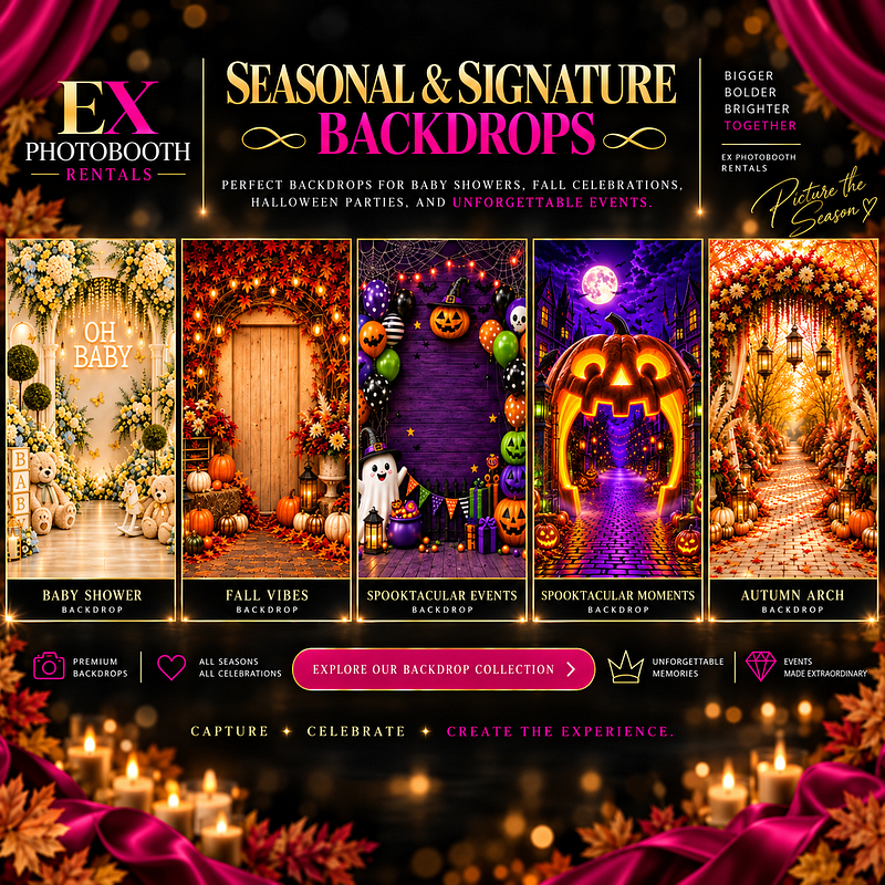 EX Seasonal and Signature Backdrops