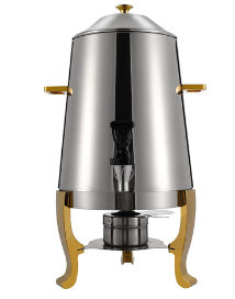 3.5 Gallon Stainless Steel Coffee Urn with Fuel Holder