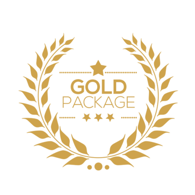 Gold Lighting Package (Recommended for Wedding)