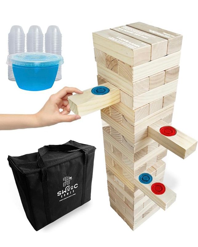 Giant Jenga w/Jello Shots