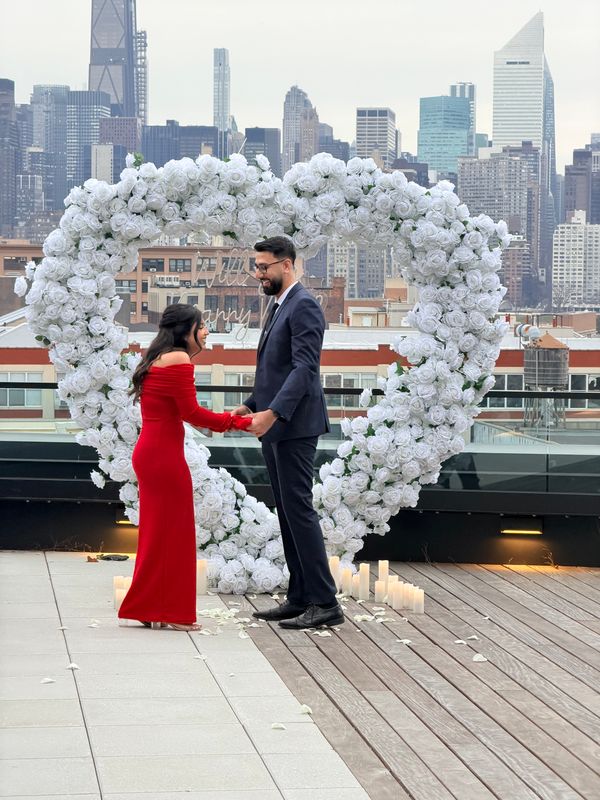 Copy of Luxury Floral Heart Proposal Package 