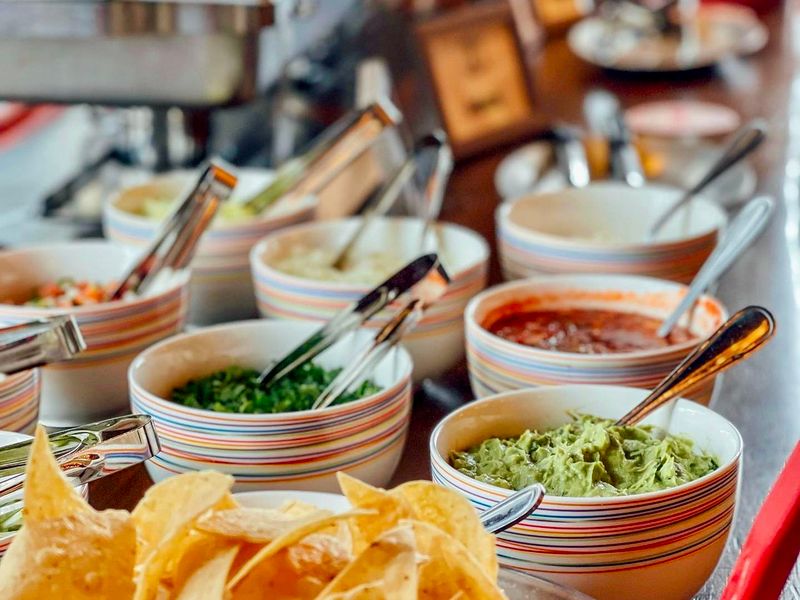 Taco Bar Setup