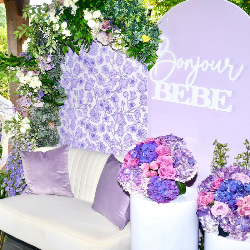 TWO CHIARA WALL PACKAGE (FLORALS / NO BALLOONS)