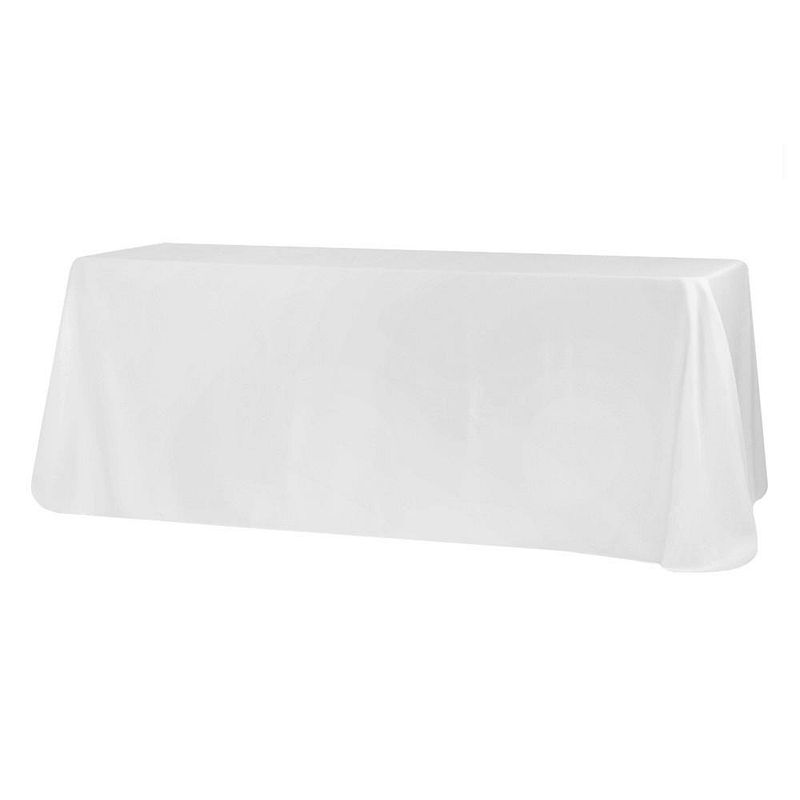 White Rectangle Tablecloth