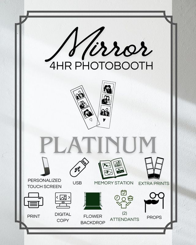 Mirror Photobooth Platinum