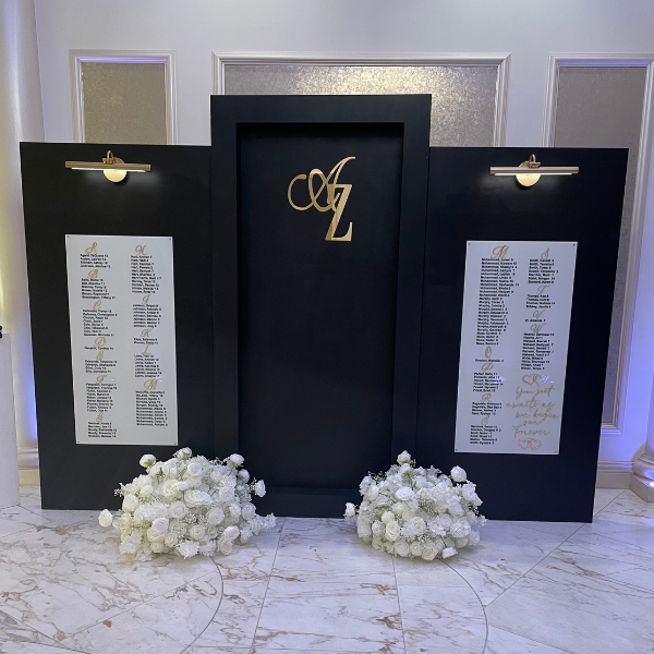 Seating Chart (3 Panel Wall)