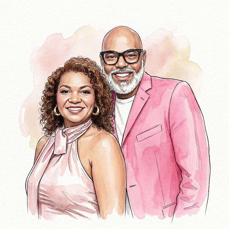 AI Watercolor- Weddings/Social Events $1,100