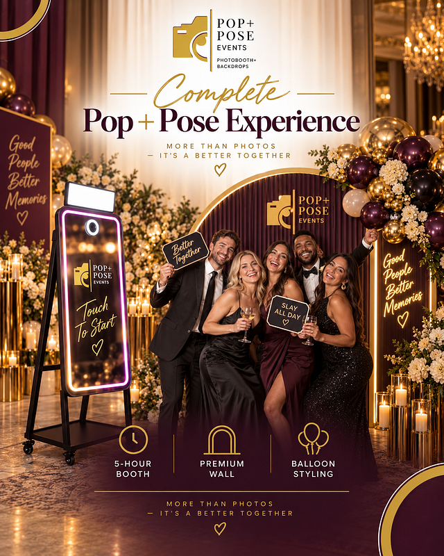 Complete Pop + Pose Experience