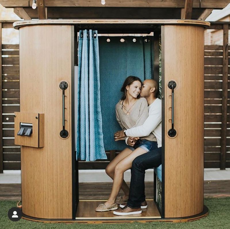 The Grand (Custom Wooden Enclosed Photo Booth)